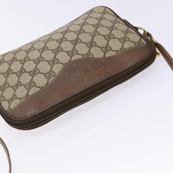 GUCCI GG Supreme Shoulder Bag Pvc Beige Gold 007 115 6428 007 115 6428 - Picture 6 of 16